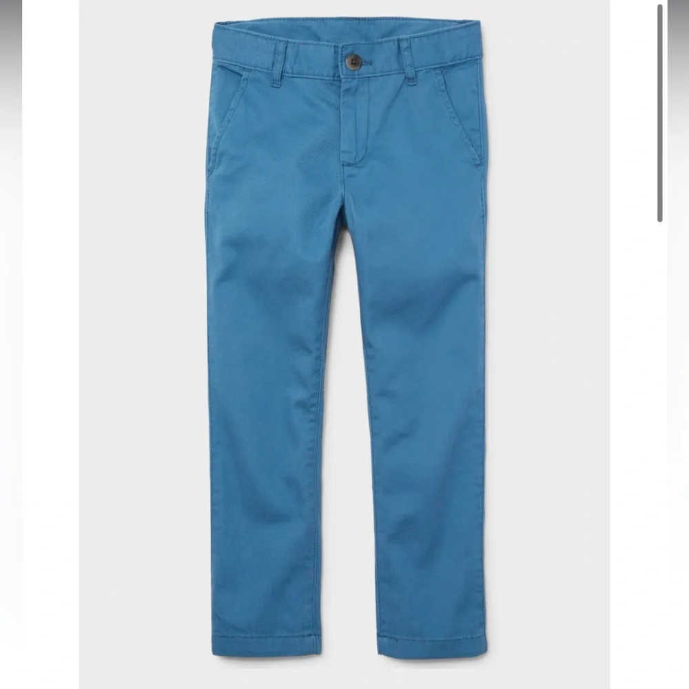 The Children’s Place Boys Uniform Stretch Skinny Chino Pants - Bluestone